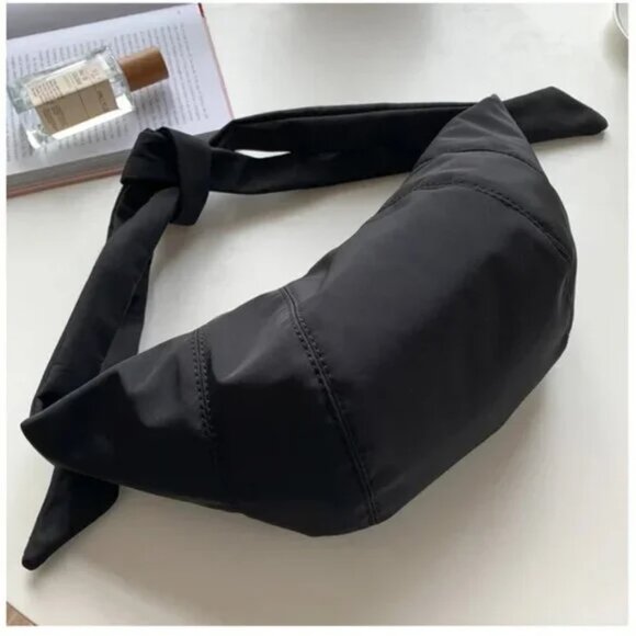 NWT Kelly Tie Strap Multi-Way Black Crossbody Belt Bag - Picture 11 of 11